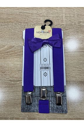 پاپیون بنفش بچه گانه مخلوط پلی استر NEKİBUKİ - کد 816745188