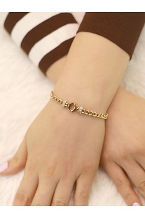 دستبند طلا زرد زنانه 14 عیار ZEYNEPLİ GOLD - کد 788696010