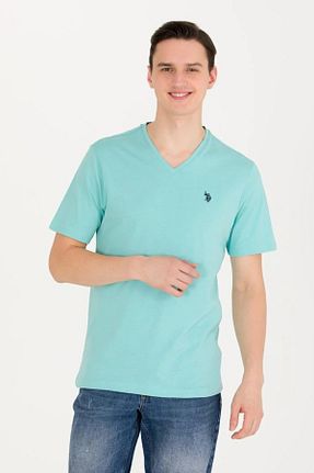 تیشرت سبز مردانه رگولار U.S. Polo Assn. - کد 816797472