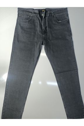 شلوار جین سفید مردانه پاچه گشاد فاق بلند کد 816967654
