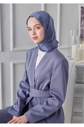شال بنفش زنانه شیفون JANJAN - کد 816981907