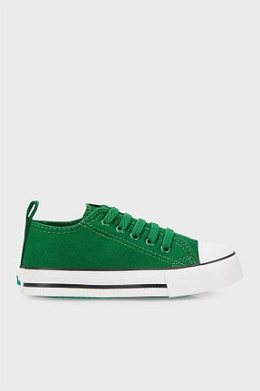 کفش اسنیکر سبز بچه گانه بند دار Benetton - کد 816983598