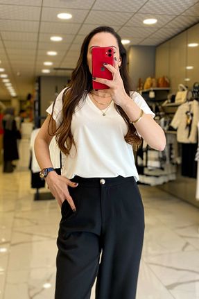 بلوز نباتی زنانه ساده Vosse - کد 817115619