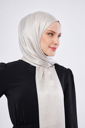 شال طوسی زنانه پلی استر کد 816776116