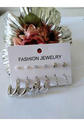 گوشواره جواهر مروارید MİRAKSESUAR - کد 816887988