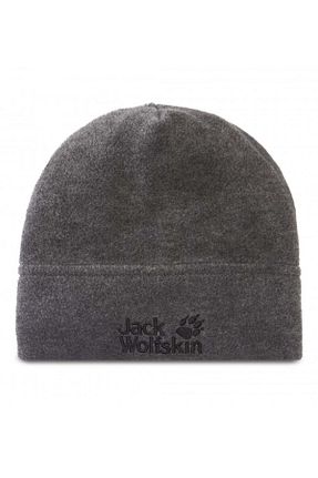 کلاه پشمی طوسی زنانه پلی استر Jack Wolfskin - کد 382440895