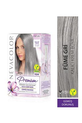 رنگ مو طوسی Nevacolor Premium - کد 816982623