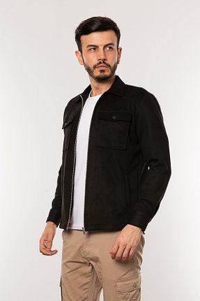 پیراهن مشکی مردانه رگولار Cazador - کد 778387403