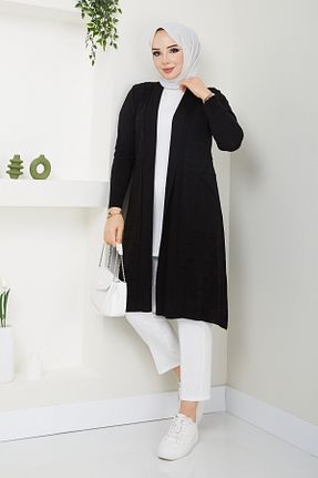 رویه حجاب مشکی زنانه رگولار Pamuk Butik - کد 817010303
