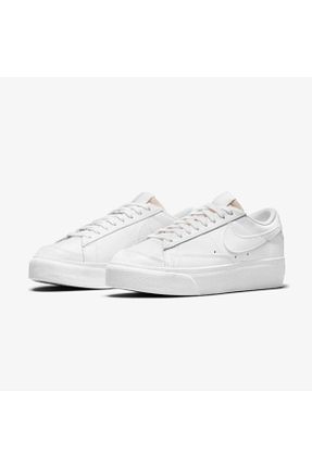کفش اسنیکر سفید زنانه چرم اصل Nike - کد 817115175