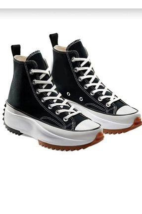 کفش اسنیکر مشکی زنانه بند دار Big Sole Step - کد 816722908