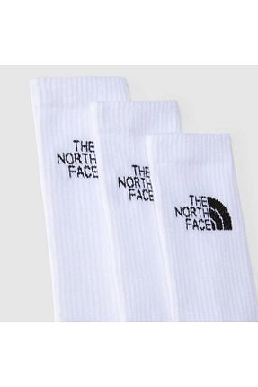 جوراب اسپرت سفید زنانه پنبه ای The North Face - کد 816731954