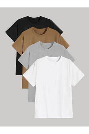تیشرت مشکی زنانه اورسایز DAXİS Sportwear Company - کد 816876879