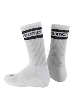 جوراب اسپرت مشکی زنانه پنبه ای Salomon - کد 327308636