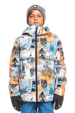 کاپشن اسکی نارنجی بچه گانه Quiksilver - کد 412336971