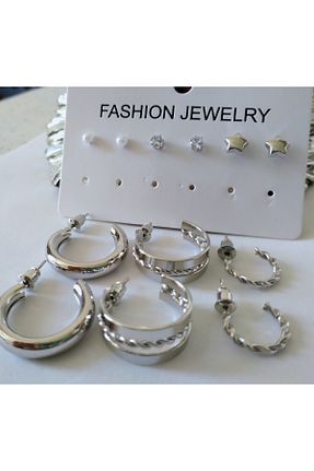 گوشواره جواهر مروارید MİRAKSESUAR - کد 816887988
