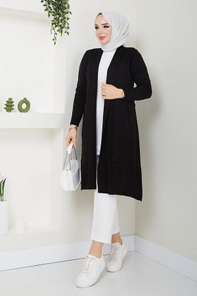 رویه حجاب مشکی زنانه رگولار Pamuk Butik - کد 817010303