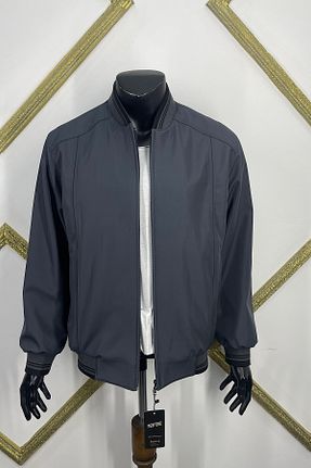 بادگیر و بارانی طوسی مردانه پلی استر Sadık Collection - کد 817098820