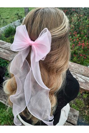 گیره سر صورتی بچه گانه الاستین Kraliçe - کد 817136774