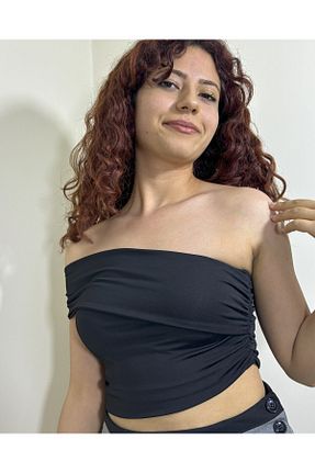 بلوز مشکی زنانه ساده pookiaa - کد 817199314