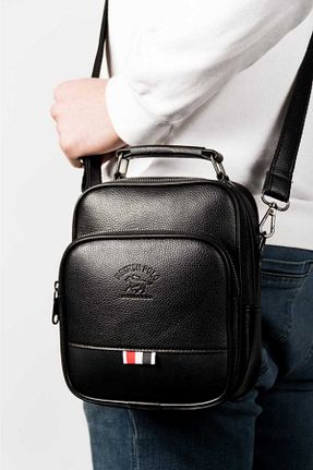 کیف دستی مشکی مردانه سایز متوسط NEWISH POLO ACCESSORIES - کد 256779262