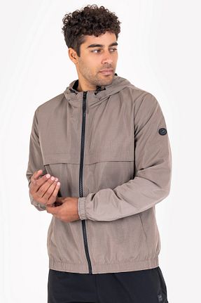 کاپشن طوسی مردانه رگولار Lescon - کد 751829338