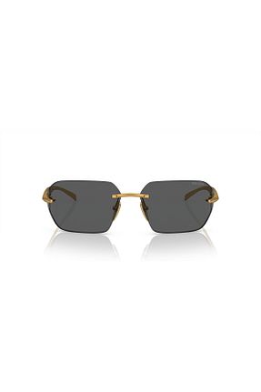 عینک آفتابی طوسی زنانه UV400 Prada - کد 817395819