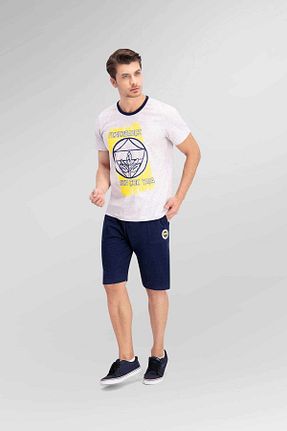 ست لباس راحتی سفید مردانه لیسانس دار	 Fenerbahçe - کد 6545121