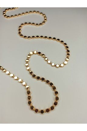 گردنبند استیل ( فولاد ) طلائی زنانه استیل (فولاد) LydiaHealingDesings - کد 817206600