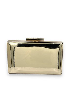 کیف مجلسی طلائی زنانه چرم لاکی Biçanta - کد 817341254