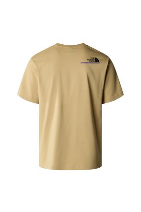 تی شرت خاکی مردانه رگولار کد 817446014