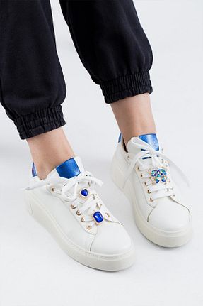 کفش اسنیکر سرمه ای زنانه بند دار Stilbagshoes - کد 815478933