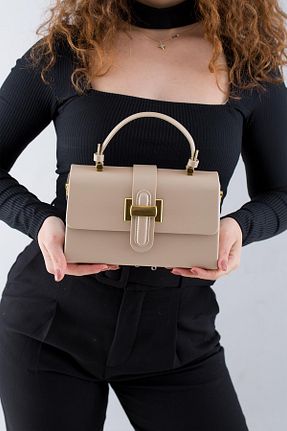 کیف دستی بژ زنانه سایز متوسط KRISTE BELL - کد 816371031