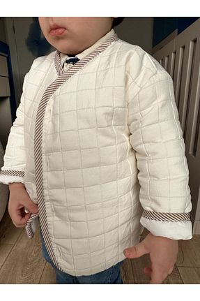 کت سفید بچه گانه اورسایز Genel Markalar - کد 817934750