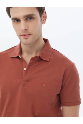 تی شرت نارنجی مردانه ریلکس کد 818047385