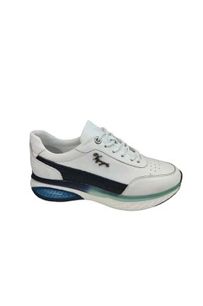 کفش کژوال سفید مردانه چرم خالص Voyager - کد 817587571