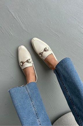 کفش کلاسیک بژ زنانه چرم خالص Stilbagshoes - کد 817539459