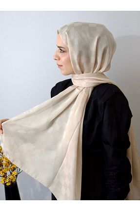 شال بژ زنانه ŞALLOVES - کد 817699869