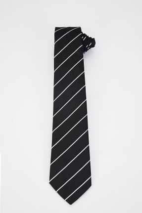 کراوات مشکی مردانه پلی استر کد 817797355