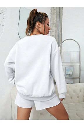 ست بالاتنه و پائین تنه سفید زنانه بافت npLStore - کد 817827615