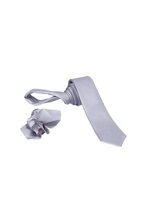 کراوات طوسی زنانه ویسکون پلی استر Ars Magic Box - کد 817826857