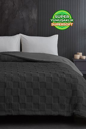 لحاف دونفره طوسی 220 x 240 Evlen Home Collection - کد 778754600