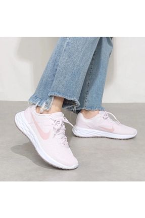 کفش پیاده روی صورتی زنانه چرم مصنوعی Nike - کد 817712218