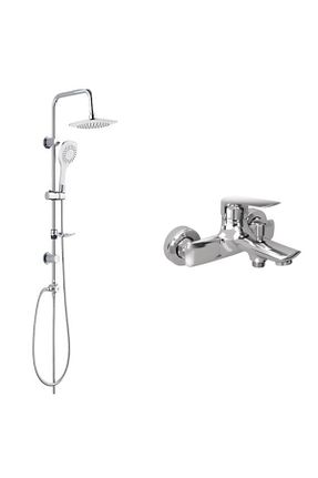شیرآلات حمام Krom Kaplı Pirinç KALE - کد 811502884
