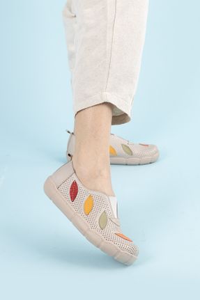 کفش کژوال طوسی زنانه پاشنه کوتاه ( 4 - 1 cm ) پاشنه ساده کد 818081580