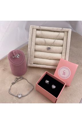 ست استیل زنانه استیل ضد زنگ Alsem - کد 818081930