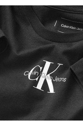 تیشرت مشکی بچه گانه رگولار Calvin Klein - کد 242895600
