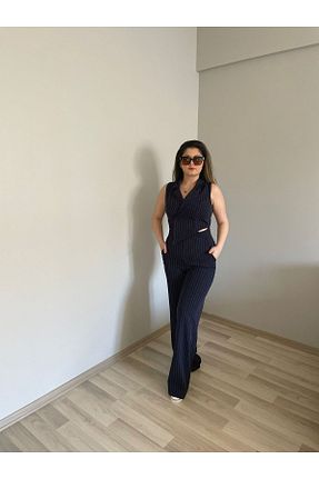 سالوپت سرمه ای زنانه اسلیم فیت Kedi Fashion - کد 818438914