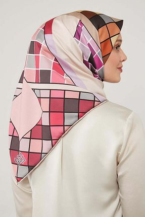 روسری بنفش 90 x 90 Levidor - کد 818435921