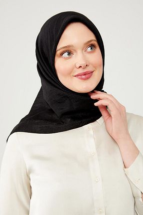 روسری مشکی 100 x 100 Levidor - کد 818437541
